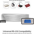 6-ft-USB auf RS-232 DB9 Serial 9Pin Adapter